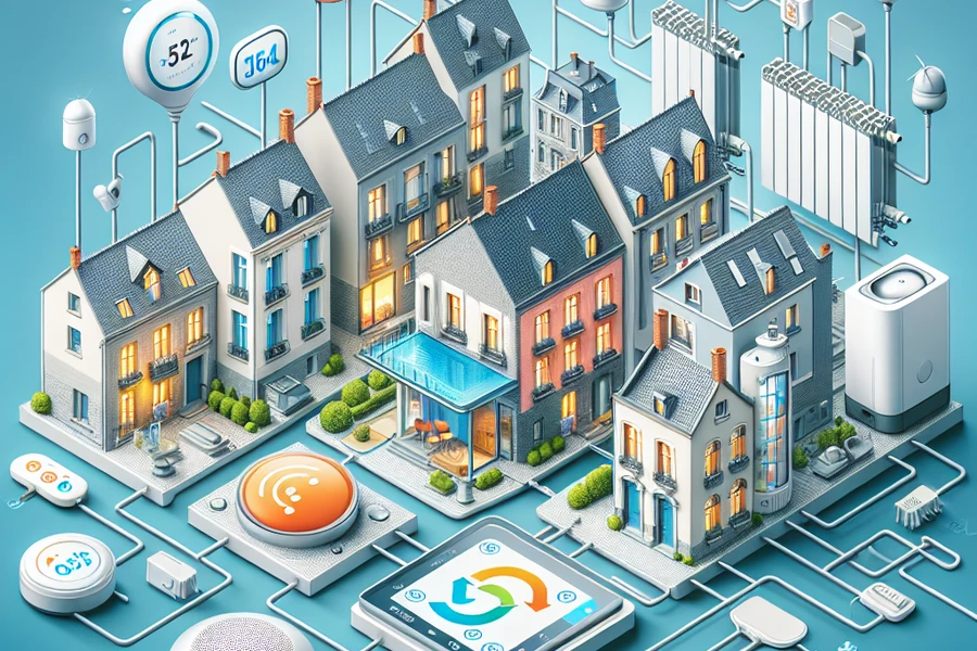 Chauffage intelligent et connecté