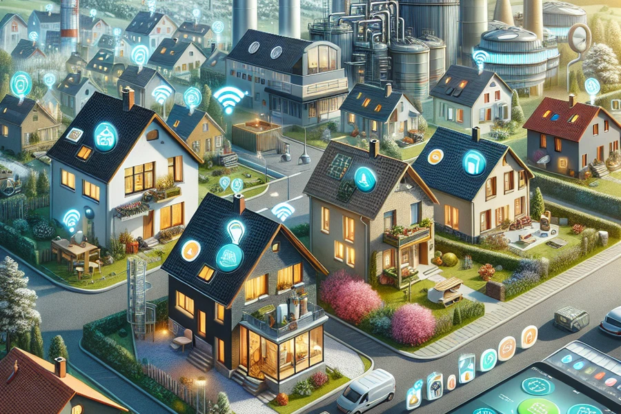 Maison intelligente et chauffage connecté